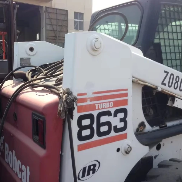 Used Small Loader Bobcat 863 S160 Skid Steer Loader With Good Condition