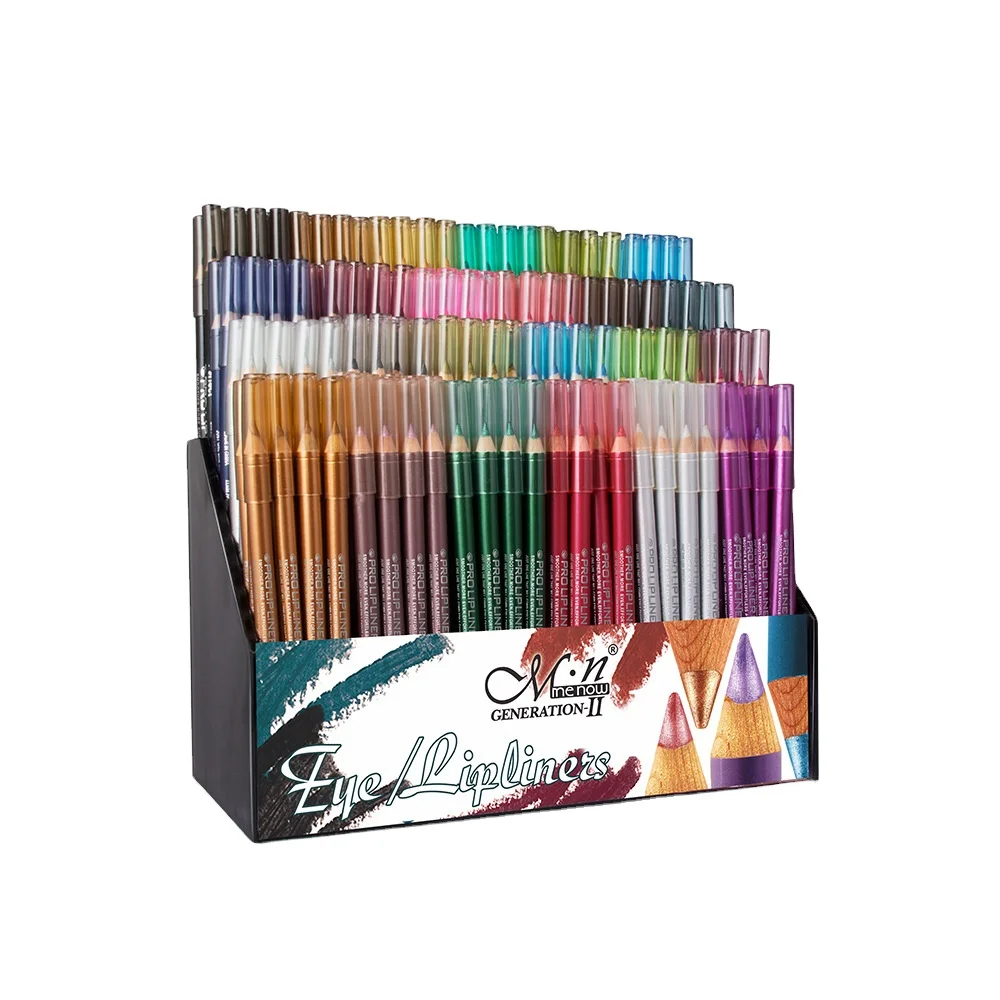 Оптовая продажа водостойкая и легко затеняющая разноцветная ручка для линии губ с