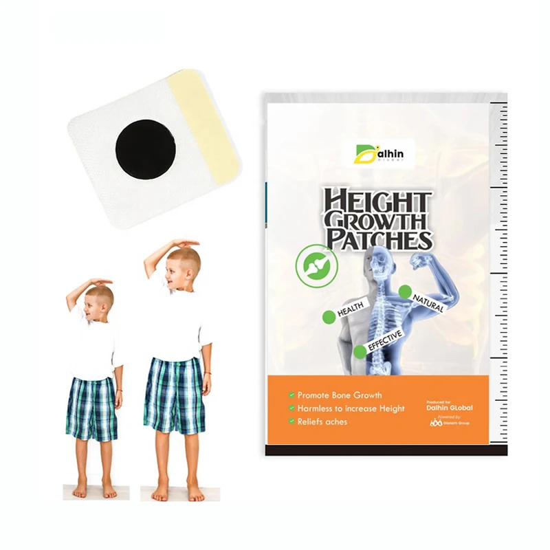 1000 Pcs Support OEM Custom Logo Body Fast Growing High Care Foot Film Acupoint Stimulation Promote Bone Growth Patch