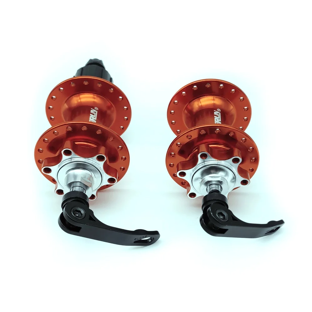 Bicycle Hub Material Aluminum Disc Model with sealed bearing SUNRUN FH-M02 RM-M02 RED MTB alloy hub