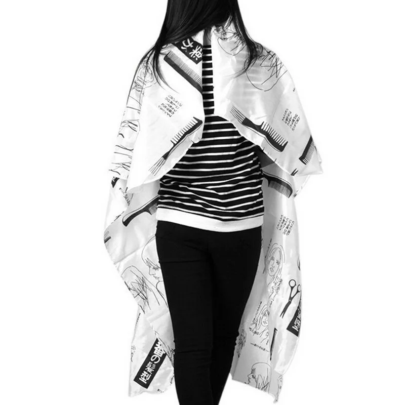 Professional Hair Cutting Cape Polyester Haircut Capes PrintedHair Salon Beard Apron Hairdressing Accessories Adults Barber Cape