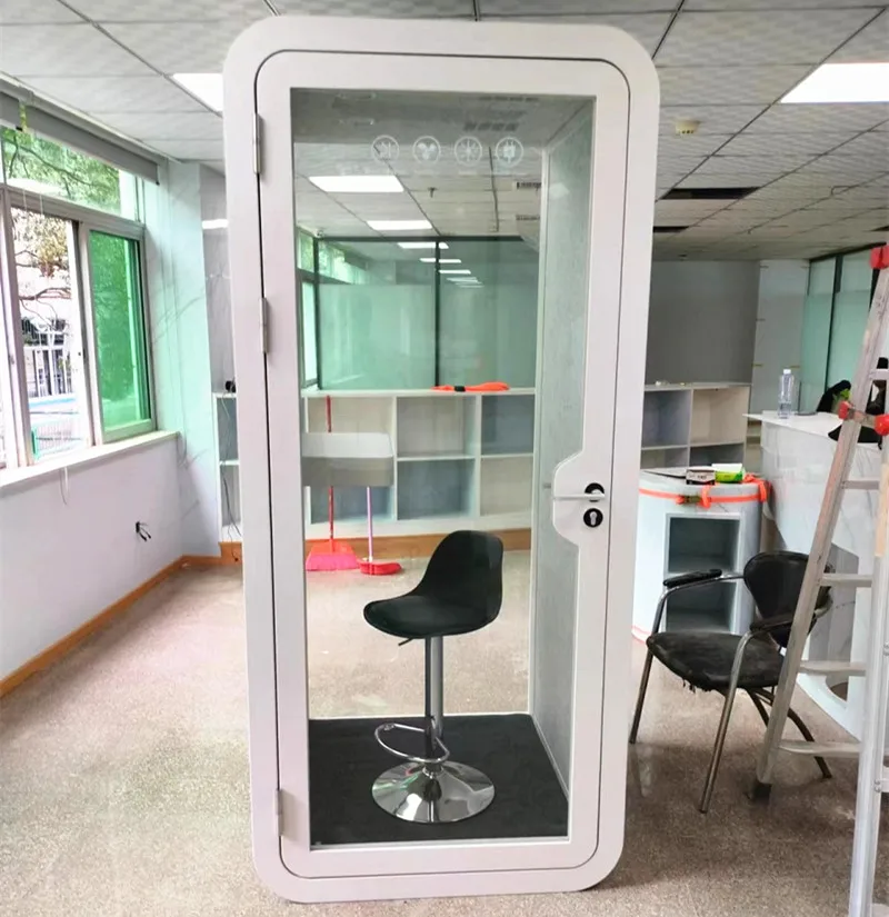 Prefab Office Pods Glass Conference Tables Backyard Office in 2023 office pods outdoor pod tiny house Soundproof Booth
