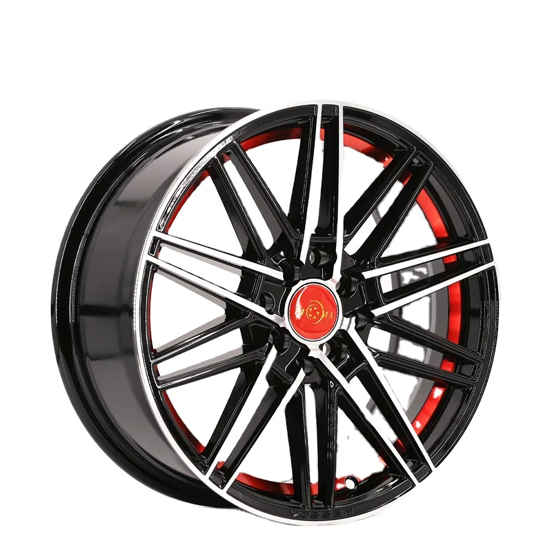 678 Factory Wholesale Rim Wheel 15 16 17 Inch 5X112 5X114.3 Multi-spoke Passenger Car Wheels for Replace