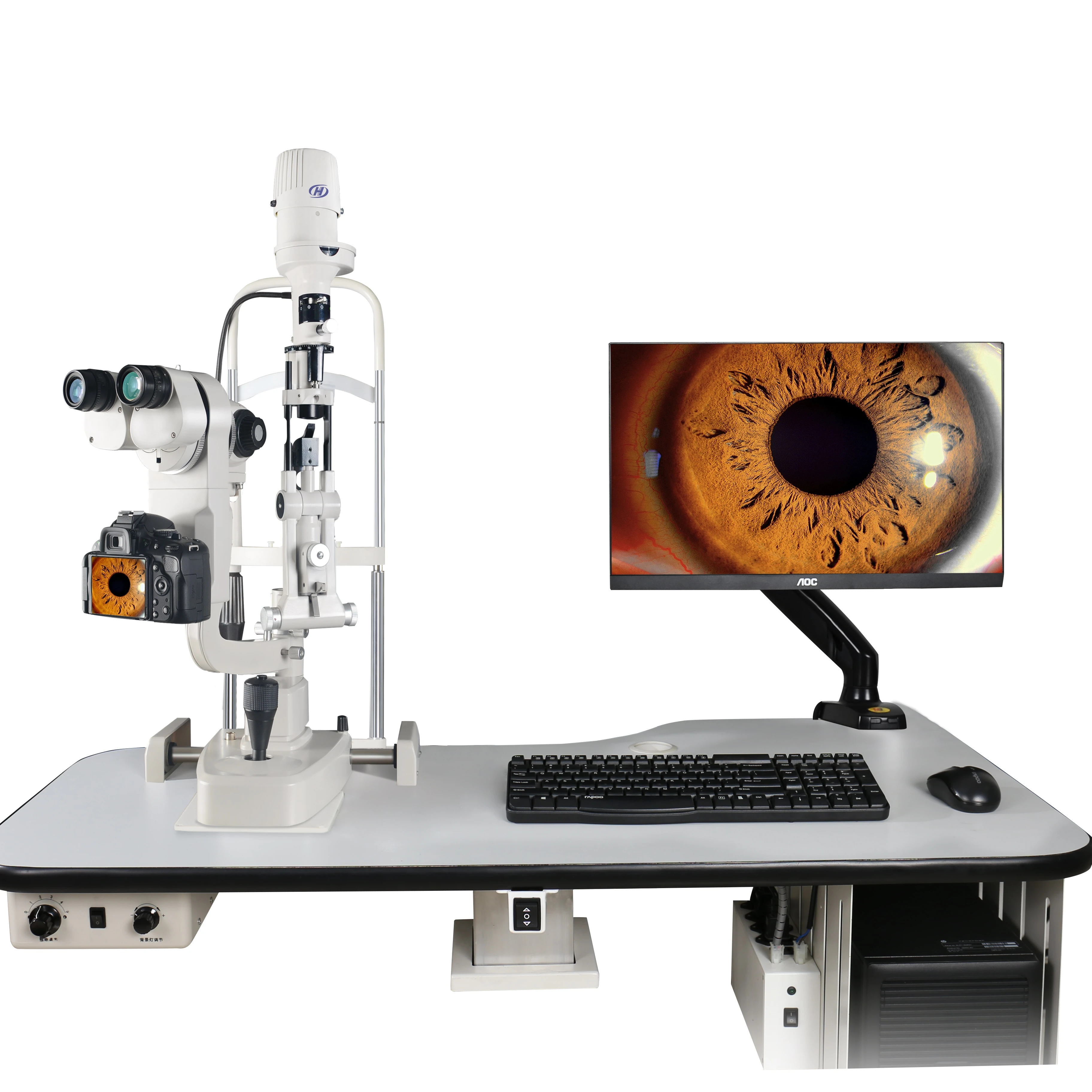 Top Quality 5 Steps With Adaptor Slit Lamp For Ophthalmology