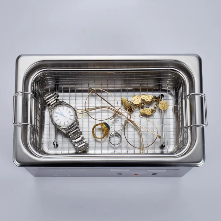 manufactory direct sale top quality 3.2L ultrasonic cleaner for cleaning small hardware parts bicycle chain medical tools