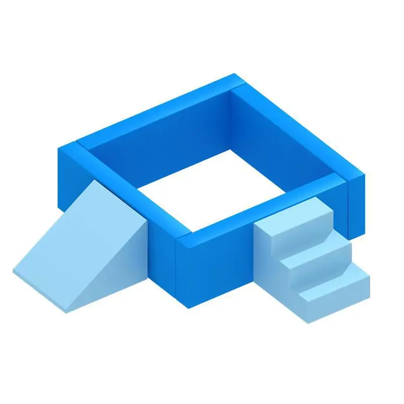 Белая детская мягкая игровая площадка, оборудование, мяч, яма для детей, вечерние, или подарок на день рождения