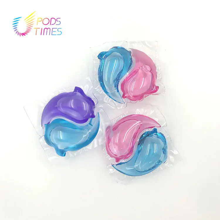 Cherry Scent Long Lasting Fragrance Laundry Detergent Capsules 6 Times Clean Laundry Pods