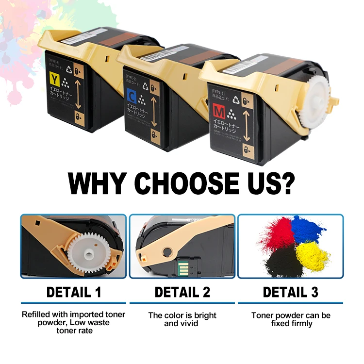 Protoner Wholesale Toner Cartridge 7100 Compatible For Xerox Phaser 7100N/DN Toner 106R02612 106R02609 Copier Machine Supplies