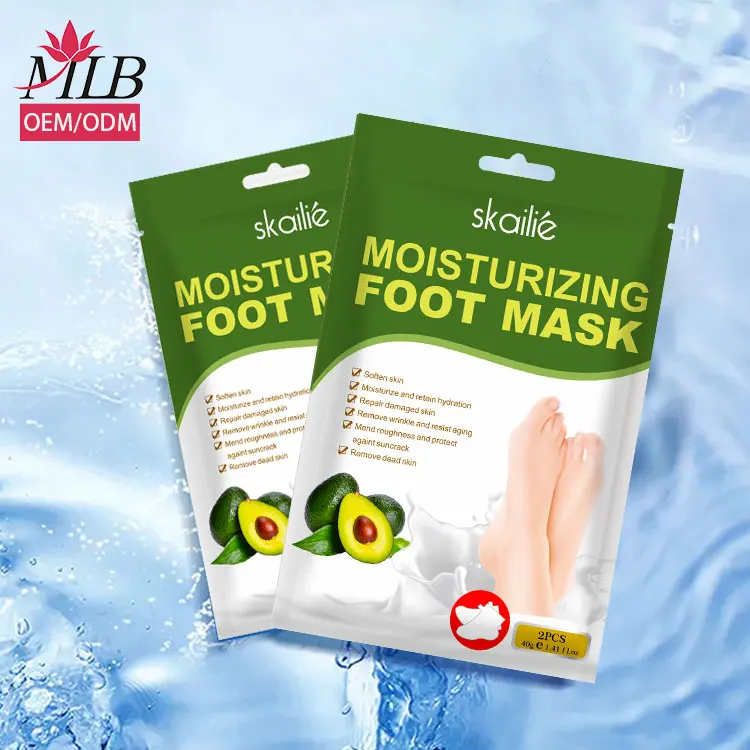 Moisturizing Foot Care Mask Shea Butter Collagen Hydration Socks Foot Mask for foot