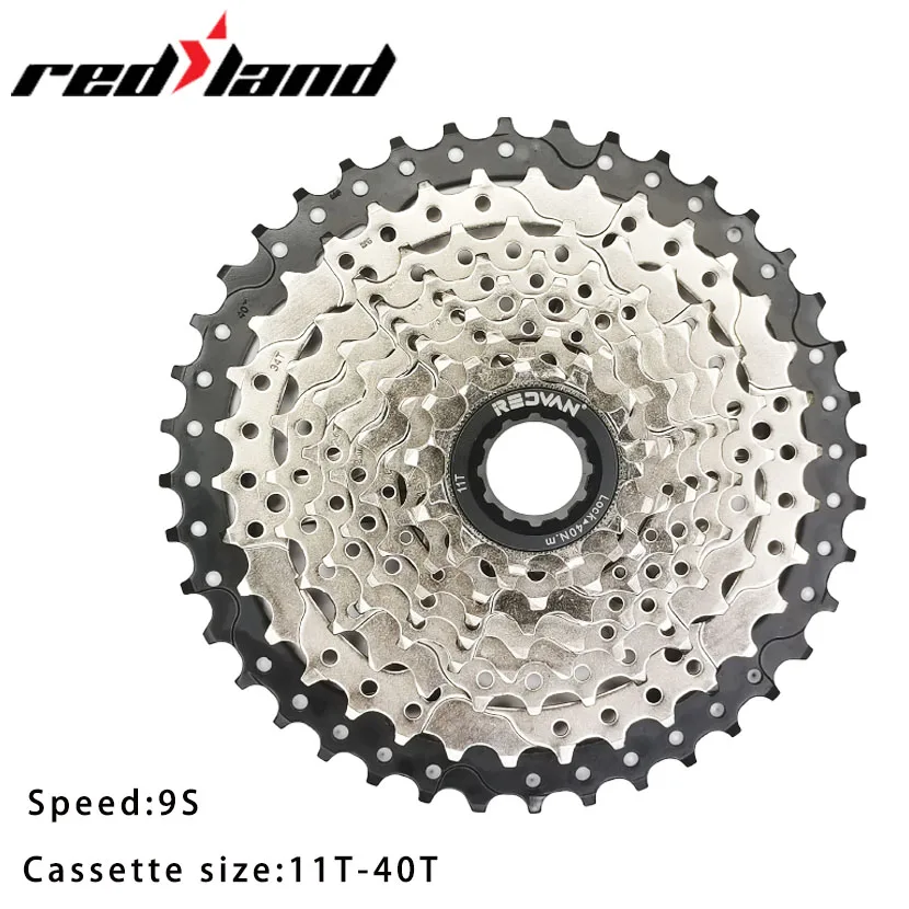 China made bicycle 9 speed  11-40T 34mm freewheel