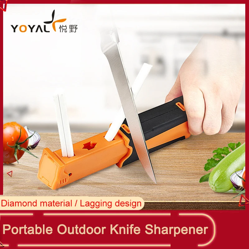 TY1406 Multifunction Mini Knife Portable Camp Knife Sharpeners Pocket Size Knife Outdoor Sharpener