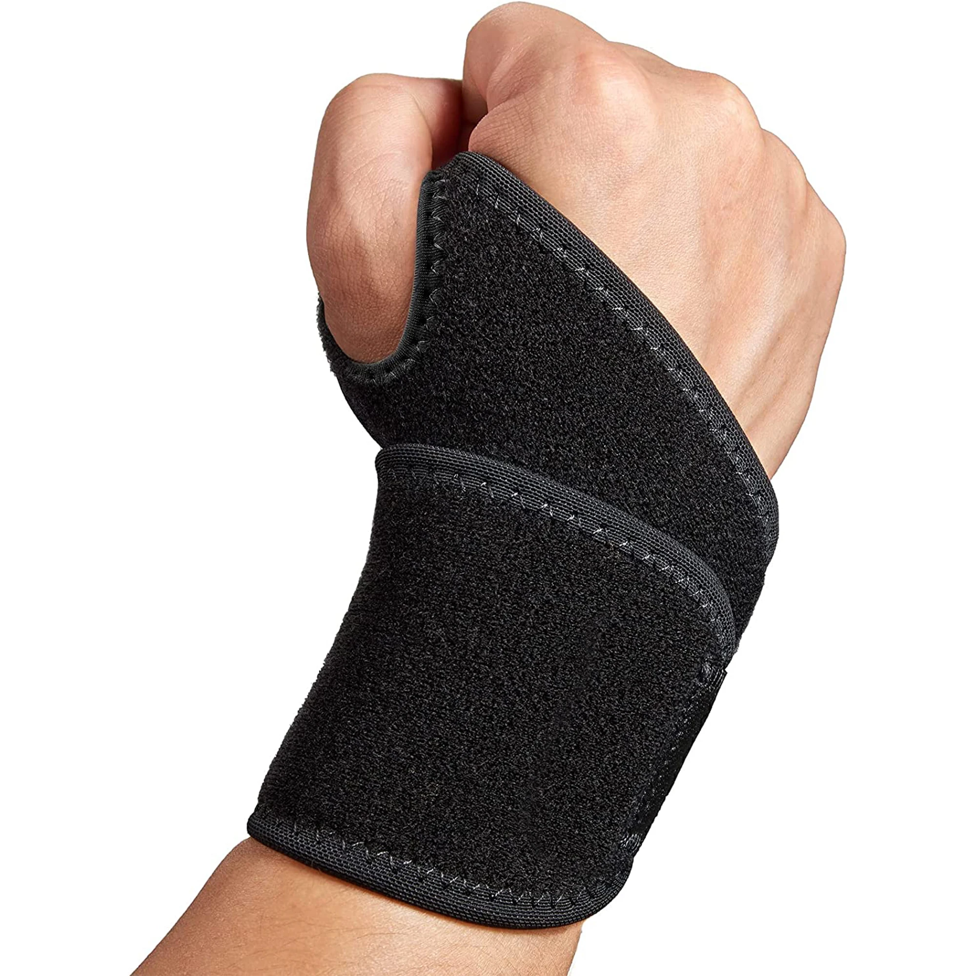 Powerlifting Wrist Wraps Fitness Accessories Supporters protection Light Band wrist support with thumb loop