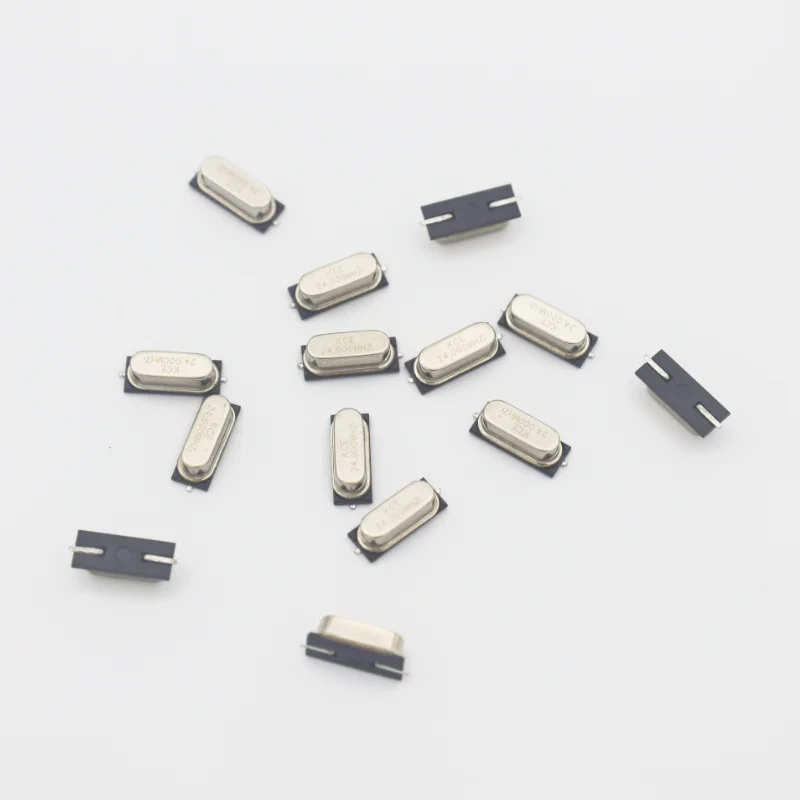 Hot sale crystal oscillator resonators SMD HC-49US 24MHZ 20PF high quality passive components