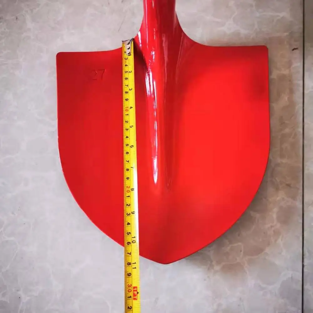 red wooden handle France stype shovel
