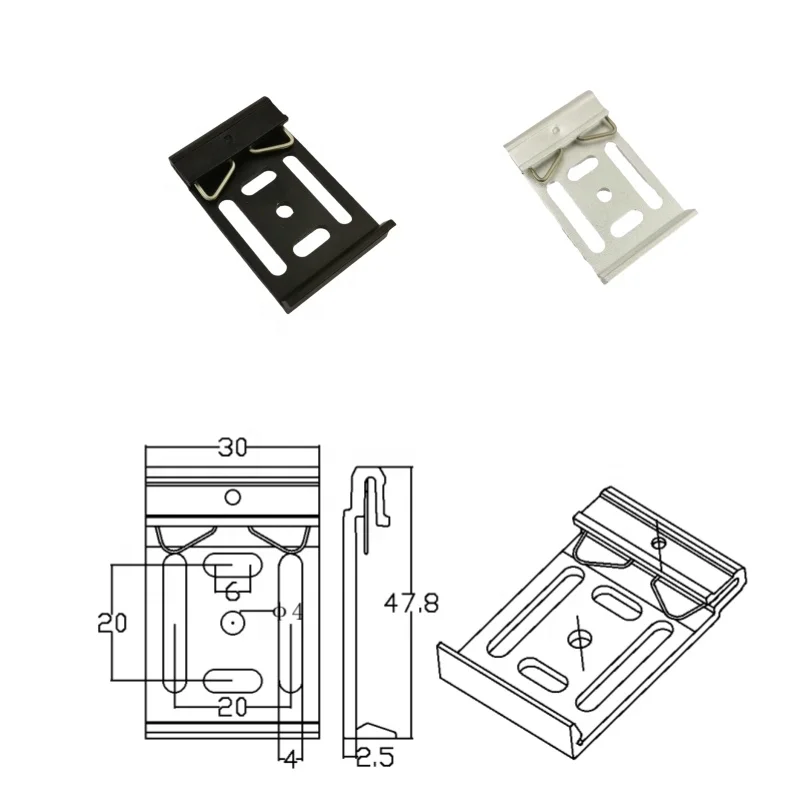 Din Rail Mounting Brackets din rail mounting clip din rail clip Snap
