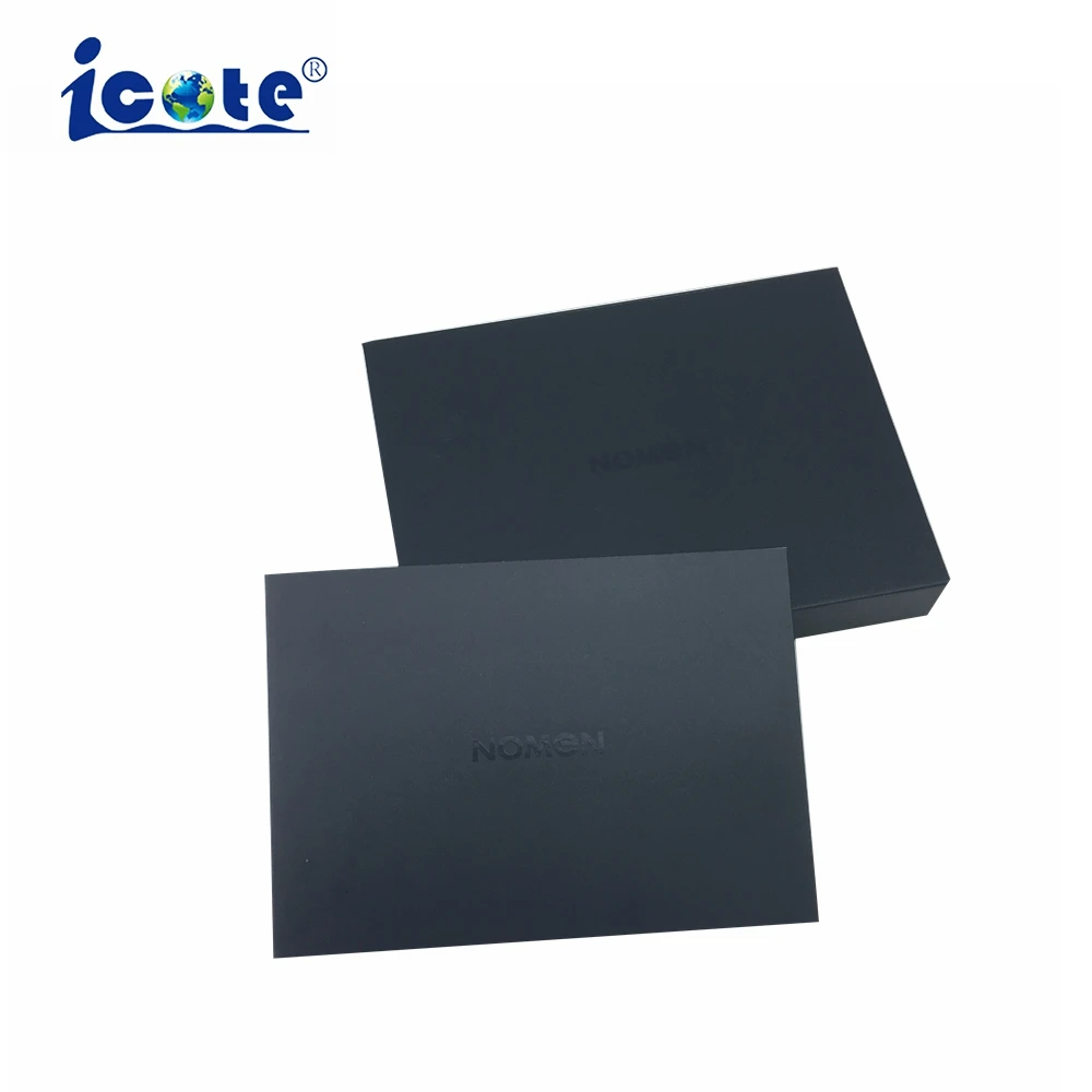 Customized Black Digital Video Brochure 7 Inch LCD Digital Video Card Black Video Box For Advertising Promotion