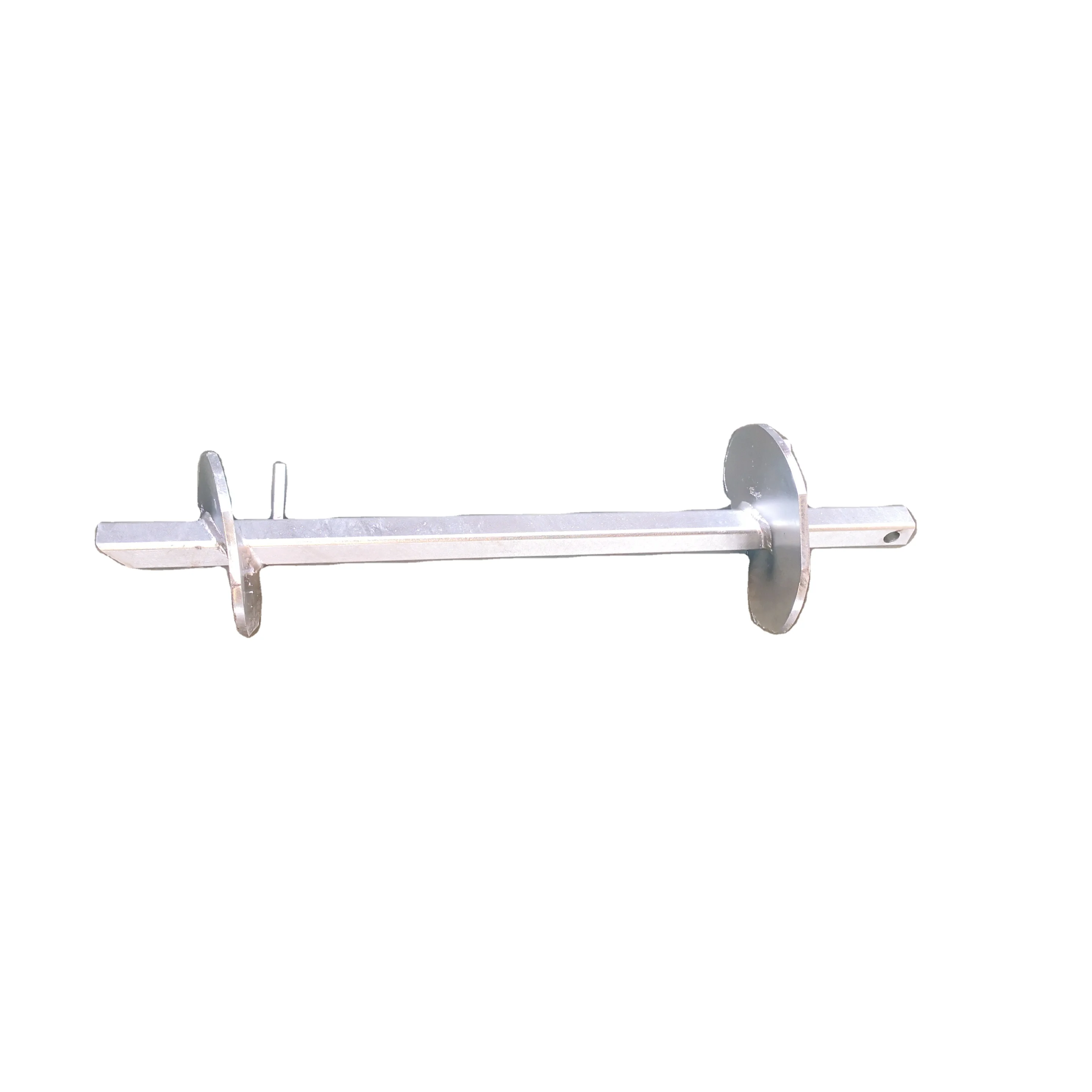 Ground Screw Pole Round Pipe Square Bar Helical Screw Piles