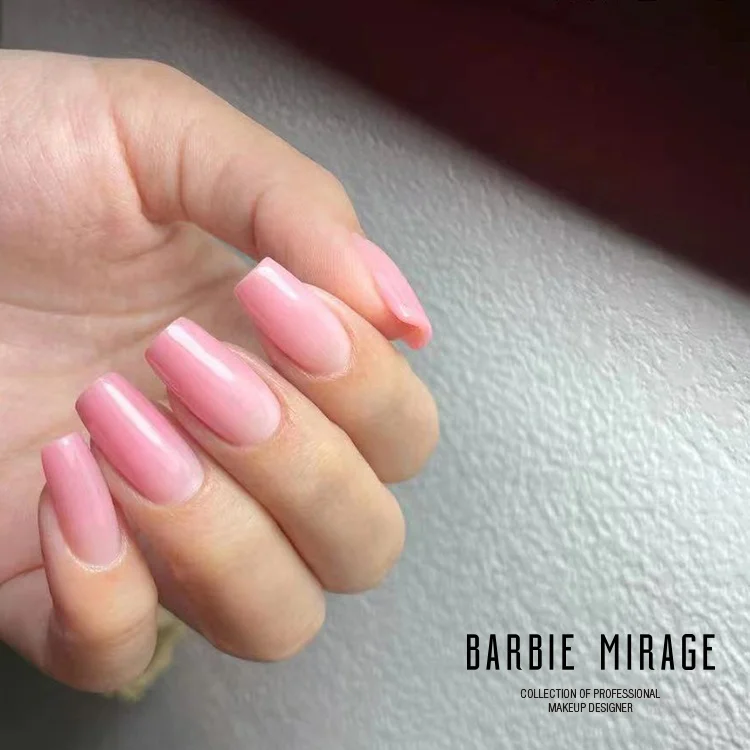 Barbiemirage 40g УФ мягкий гелеобразный чехол для строителей Профессиональный гель наращивания ногтей