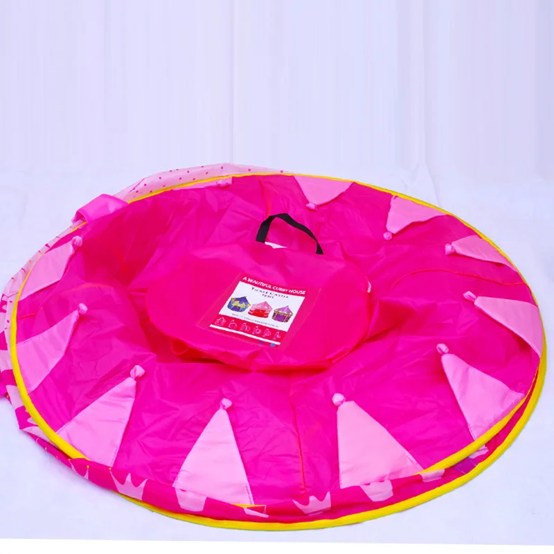 2019 High Quality Soft Pretty Girl Kids Princess Castle Tent Play House Play Tent