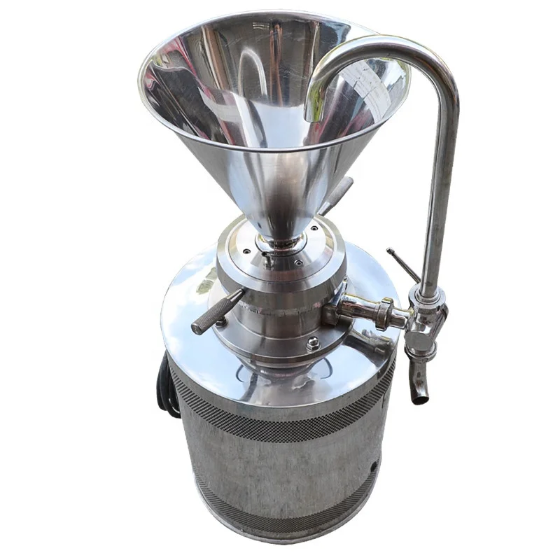 Factory price food colloid mill grinder vertical colloid miller for grease peanut butter SUS miller for mayonnaise