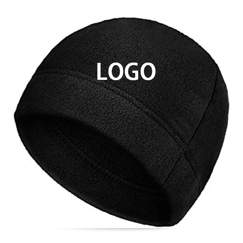 Fashion outdoor warm plush cap autumn winter cold proof hat wholesale designer inner tank skull cap warm caps for men