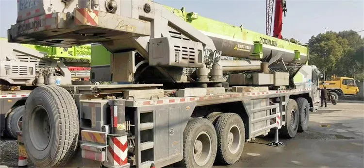 80 тонн б/у колесный кран Zoomlion китайский поставщик готовая к работе полная серия для продажи Строительная