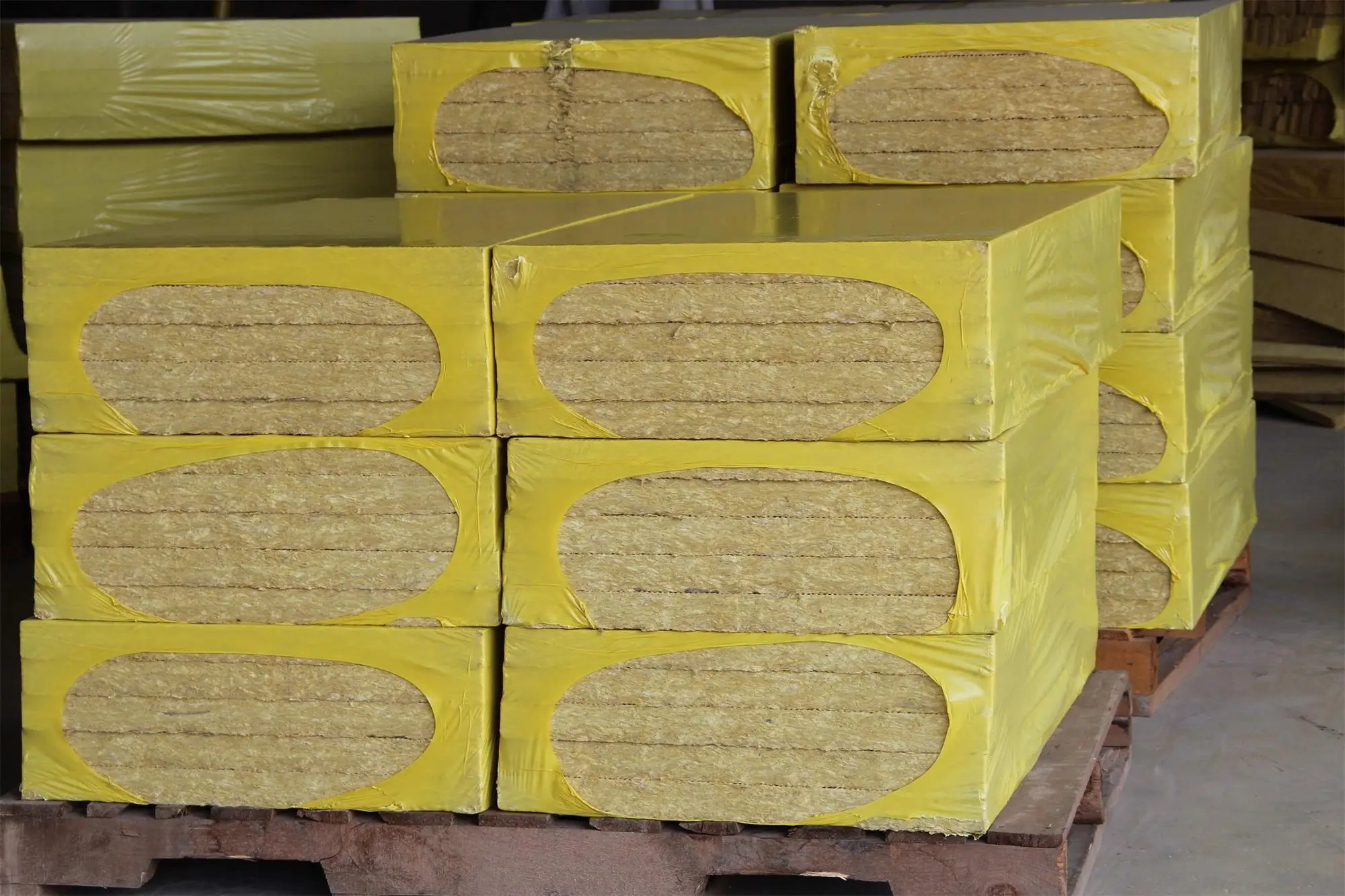 rock wool panel rock wool density 100kg/m3 rock wool insulation boards
