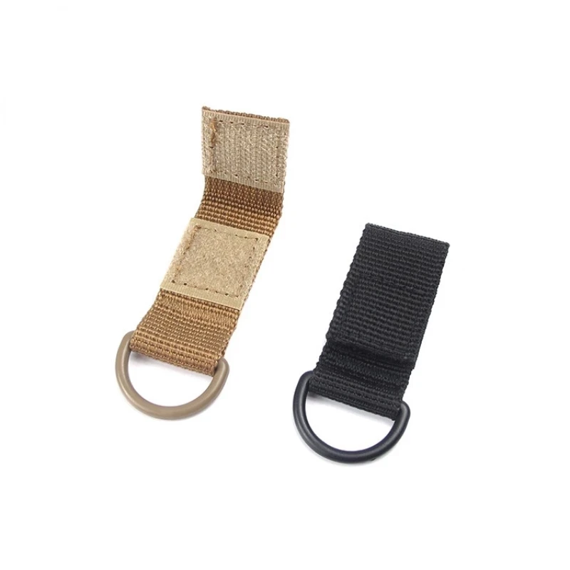 Outdoor EDC Tactical Quick-hanging Buckle Outdoor Multifunctional Carabiner Backpack D-shaped Hanging Ring Keychain