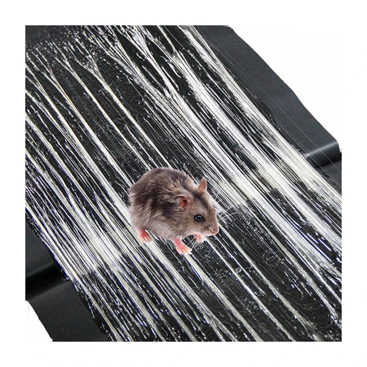 Wholesale direct sales disposable black sticky blanket mousetrap killer anti mice cheap large mouse rodent rat glue trap