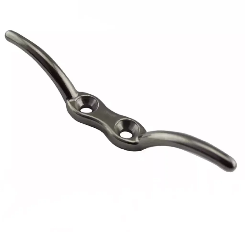 Wholesale Flag hole Rope Cleat Stainless Steel precision casting Boat Mooring Cleats Rope for Boat /Yacht/ship fittings