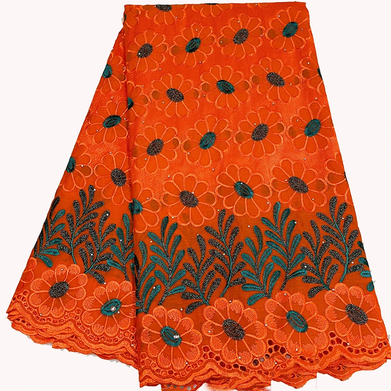 Hotsell New Designs White Cotton Dotted swiss Fabric Cotton Crochet Lace Trim New Arrival High Quality swiss Voile Cotton Lace