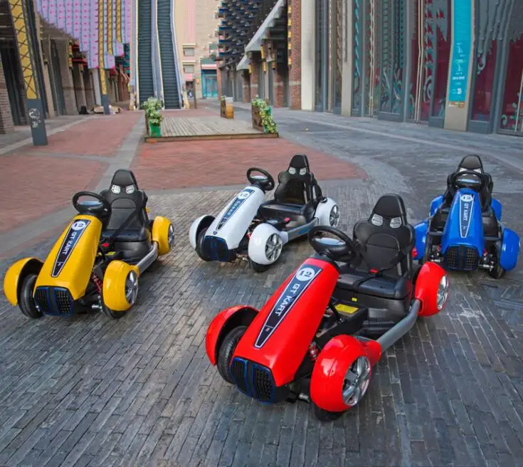 Многофункциональная с батарейным питанием картинга Электрический go Kart педали свет гоночный электрическая ось электрический картинг автомобиля
