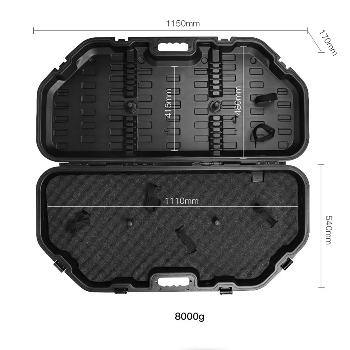 Bow Case Arrow Tube And Comfortable Archery Recurve Bow Plastic Case And Recurve Bow Case Riser