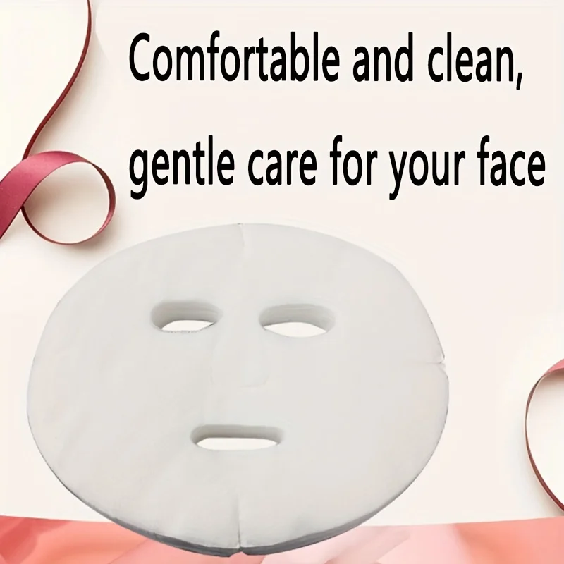Naturally Made of Meltblown Nonwoven Fabric and Beauty Mask Paper the Microfiber Sheet Is Soft