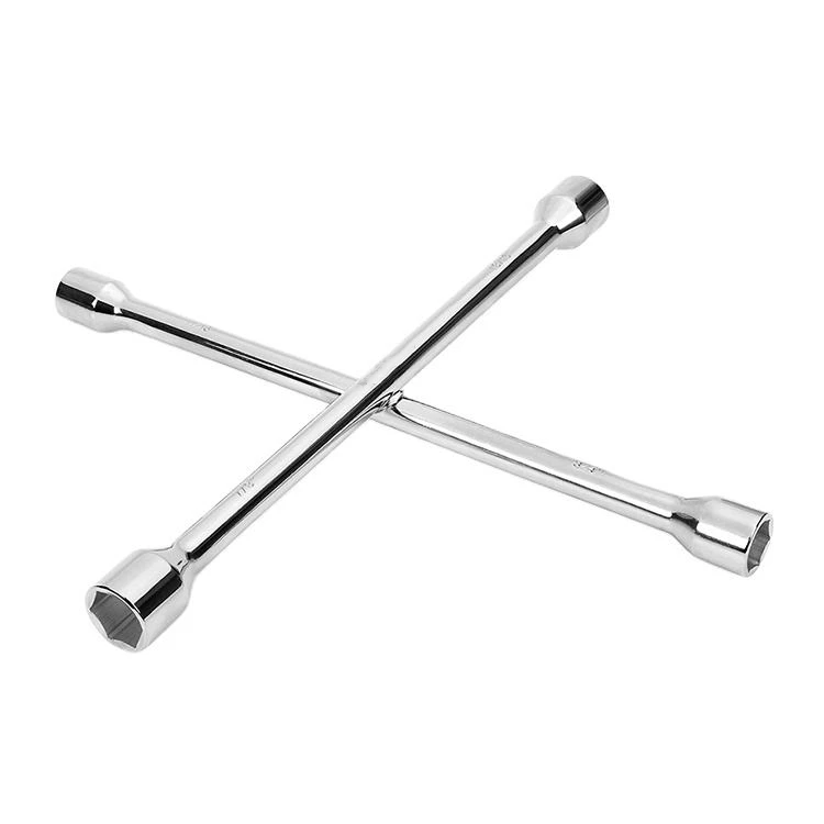Customized Universal Various Sizes Car 4 Way Cross Lug Tire Nut Wheel Spanner Wrench