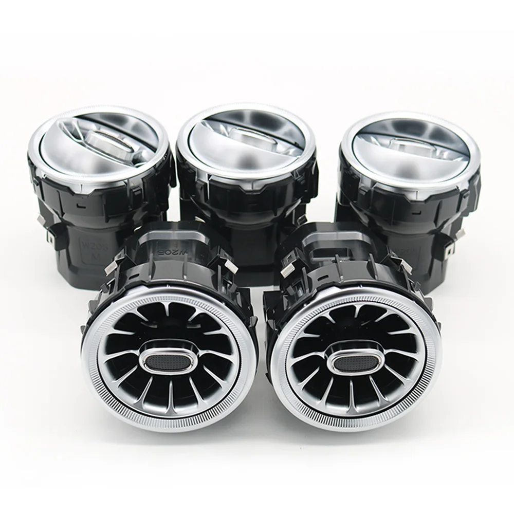 W205 Coupe Ambient Light 64 Color Auto Air Conditioning System Turbine Vents Ambient Light For Mercedes-Benz W205 X253