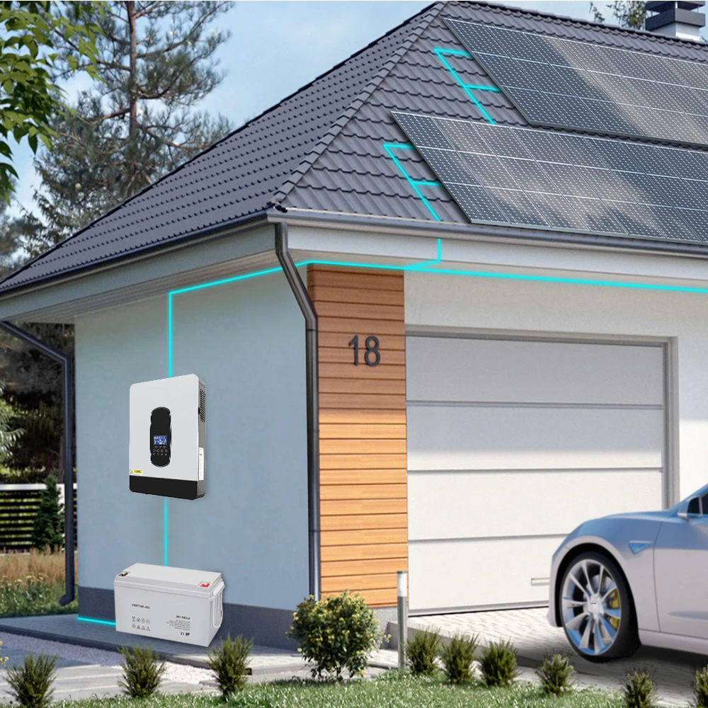 Lovsun 10kw 20kw 30kw Single Phase Three Phases Solar Power Inverter 10000w 20000w 30000w Off Grid Solar Inverter