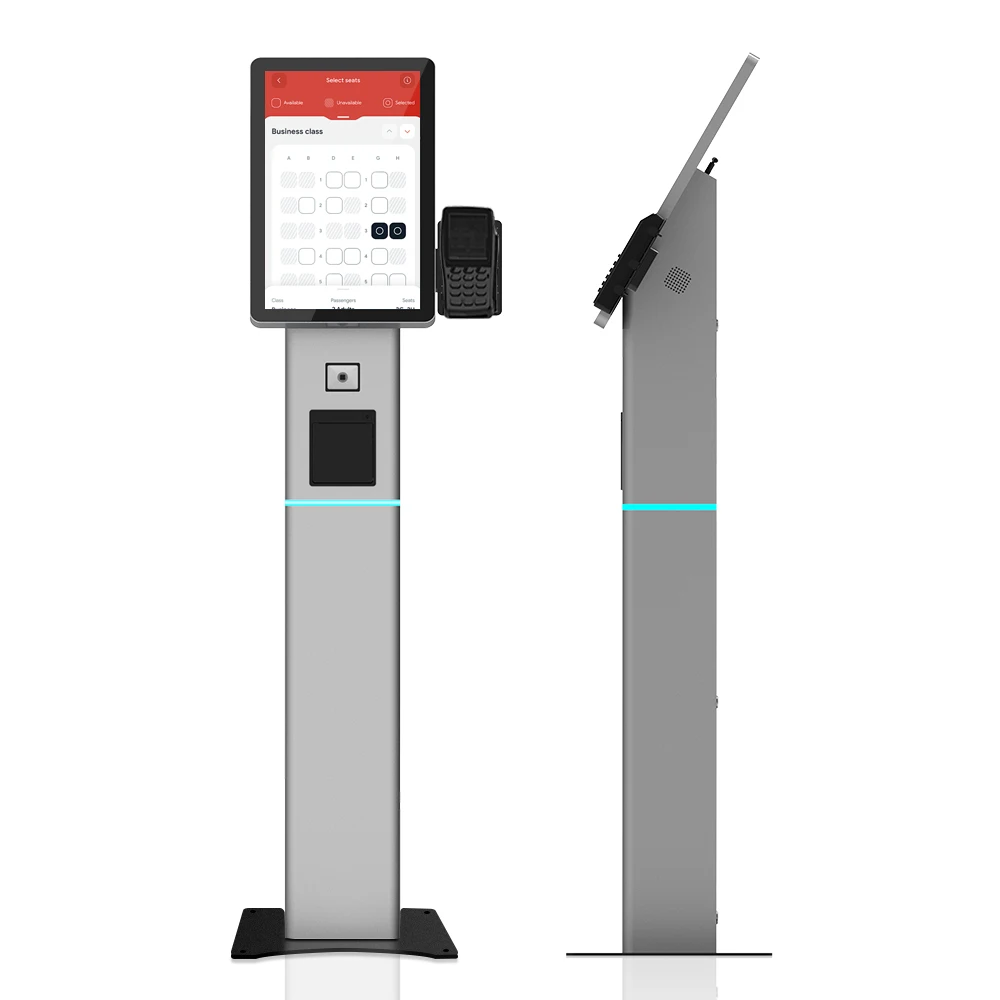 Food or drink ordering kiosk Self-service Kiosk for canteen retail shop coffee shop
