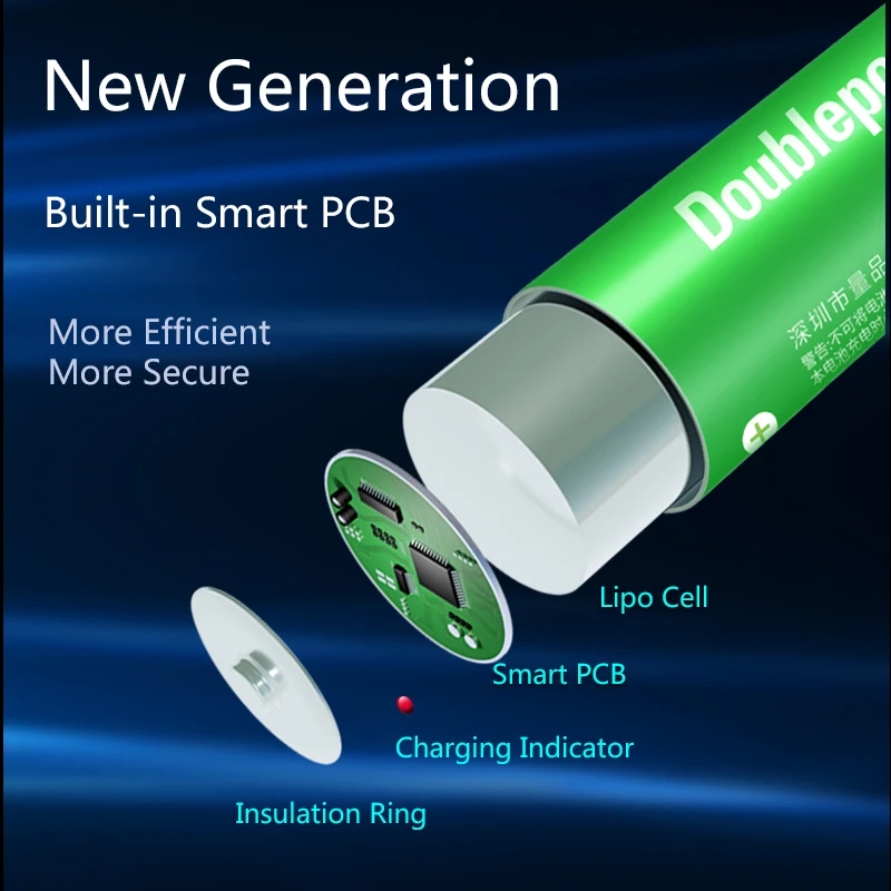 Новая функция Micro USB для зарядки 1 5 v 3400mwh литий-ионный перезаряжаемого ni-cd