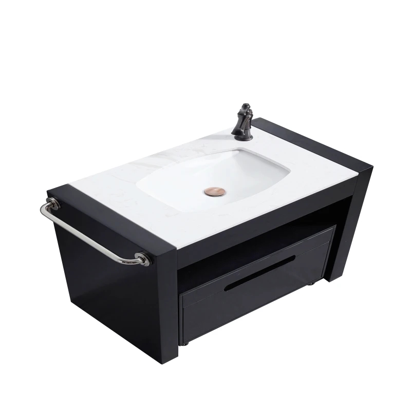 Hot Sale Cheap High Quality Modern ADA Storage Furniture bathroom vanity cabinet