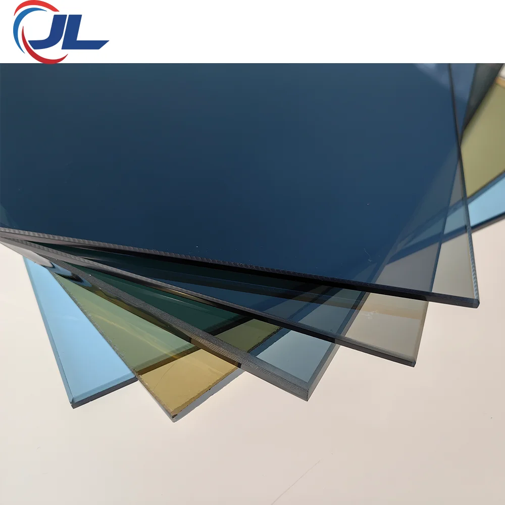 6mm 12mm 15mm thick toughened glass custom sizes laminated glass opaque white tempered glass with film price