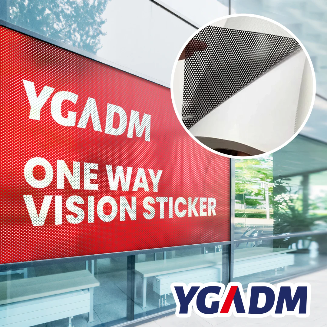 Small Size PVC Self Adhesive One Way Vision Vinyl Sticker Window Film
