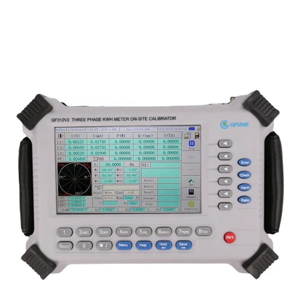 Three phase energy meter tester multi-function watt-hour meter calibrator