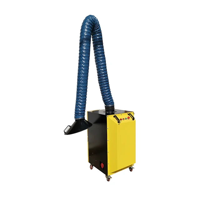 
mobile portable welding fume extractor soot purifier dust collector 
