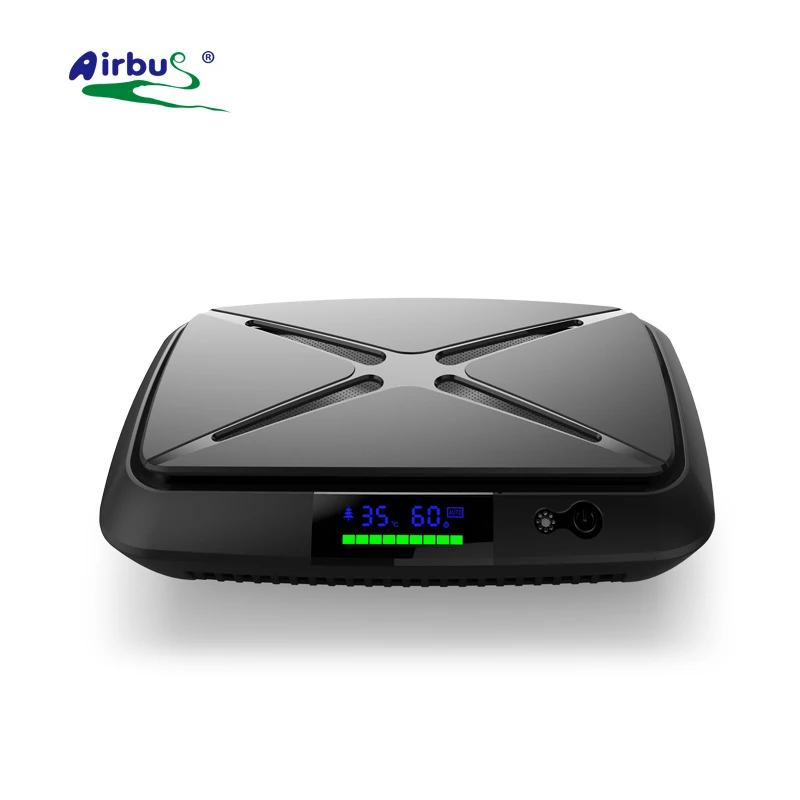 HEPA filter smart infrared led display pm2.5 ionizer car air purifier with 254nm uvc lamp