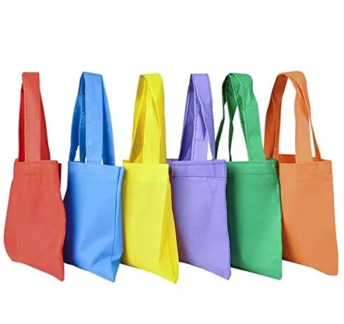 Wholesale Portable Shopping Bags Reusable Eco Friendly Non - woven Custom Logo Fabric Non woven Shopping Bag
