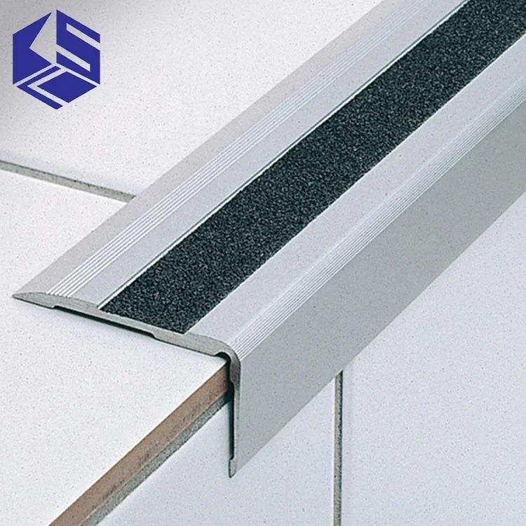 Stainless Steel Aluminium Flexible Tile Step Rounded Edge Nosing Stair Nose Edging