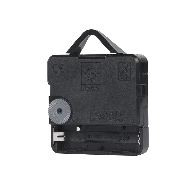 JH1668SSA Spot quartz clock movement accessories sweep second mute hook clock movement