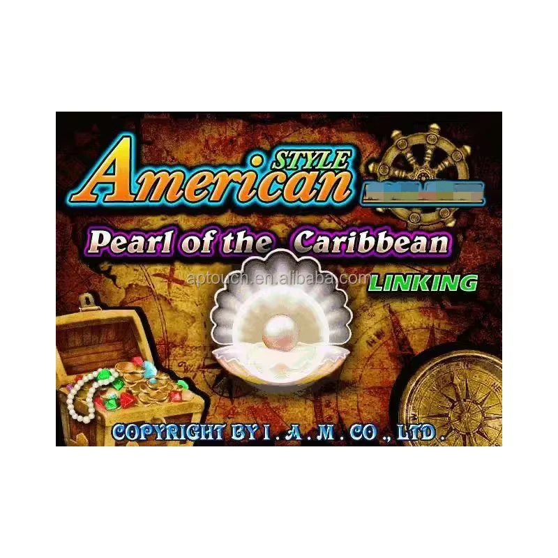 Pearl  of the caribbean  American style game board  for Jamaica and  U.S market