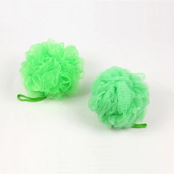 Good Quality Colorful Mesh Shower Body Exfoliating Loofah Cleaning Bath Sponge make products with different hand feel